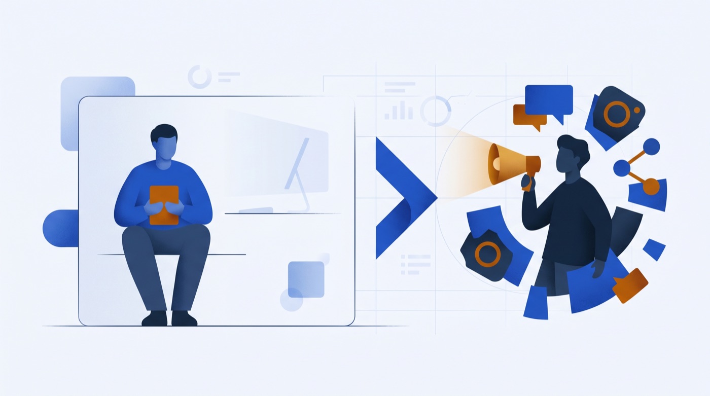 Keeping a product versus advocating for it on social media